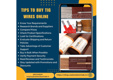 Tips to Buy TIG Wires Online