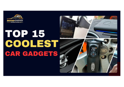 Top 15 Coolest Car Gadgets| Best Cool Car Accessories