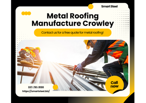 metal roof panels in Crowley - Smart Steel
