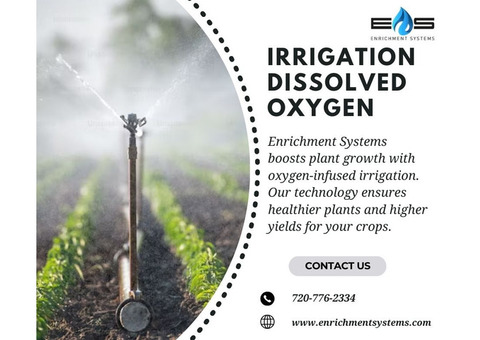 Boost Crop Health with Enrichment Systems' Irrigation Dissolved Oxygen