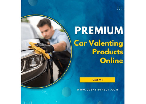 Keep your car shiny with premium car valeting products in Ireland