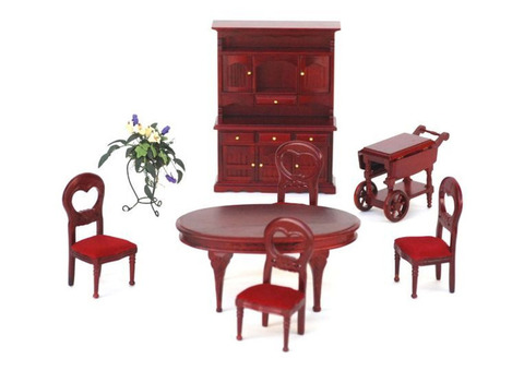 Australia with Wooden Dollhouse Furniture