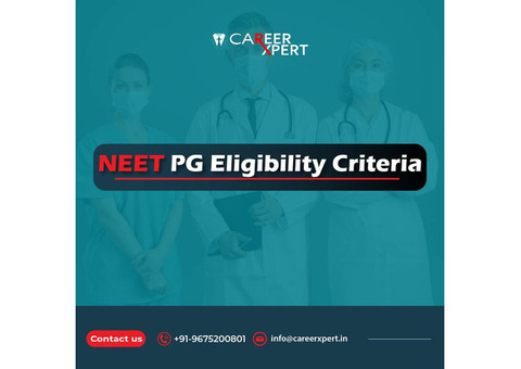 NEET PG Eligibility Criteria 2024