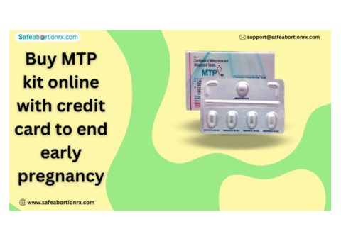 Buy MTP kit online with credit card to end early pregnancy