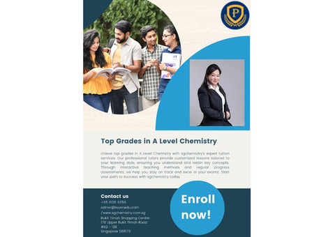 Boost Your Grades with A level Chemistry Tuition