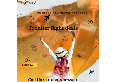 +1-888-413-6950 Get Cheap Frontier flight deals from  Philadelphia