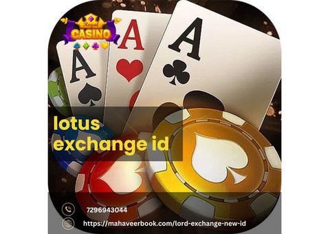 Lotus exchange ID is the top choice for legal betting in India