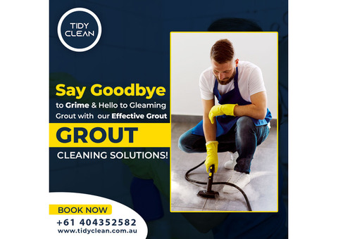 Effective Grout Cleaning in Sunshine West by Tidy Clean