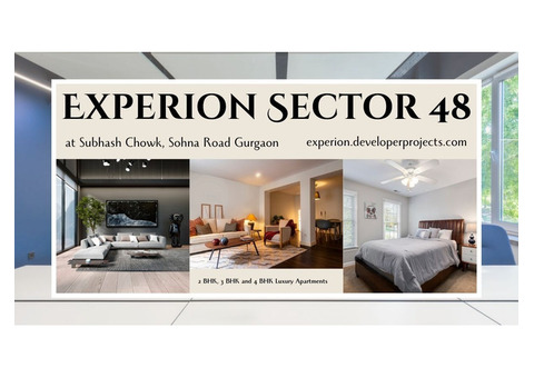 Experion Project In Gurgaon - At Sector 48, Subhash Chowk, Sohna Road