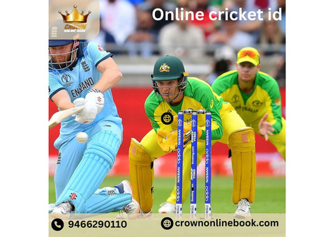 To become an official bettor,online cricket ID with Crown Online Book.