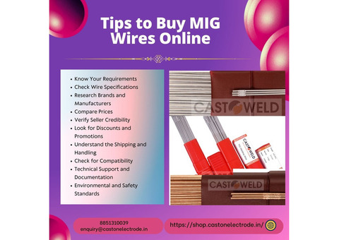 Tips to Buy MIG Wires Online