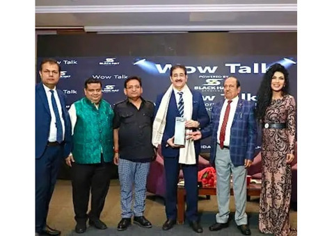 Sandeep Marwah Honored as Patron by BIZZ Association of Small Scale