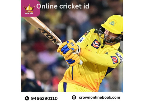 Get a genuine online cricket ID At Crown Online Book