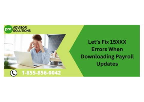 A Quick Guide to Fix 15XXX errors when downloading payroll updates