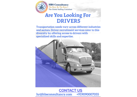 Drivers Recruitment Agency From India