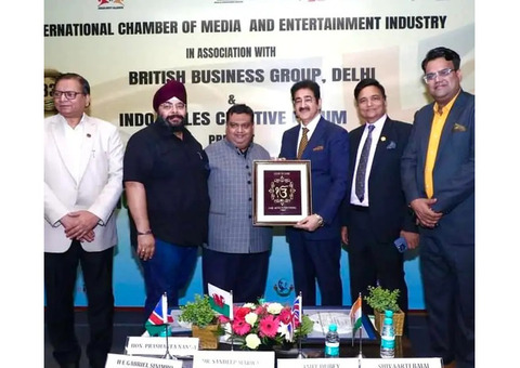 Sandeep Marwah Honored by Global Trade and Technology Council of India