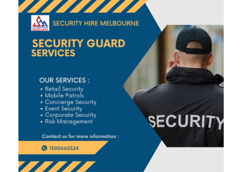 Event Security Guard Hire Melbourne