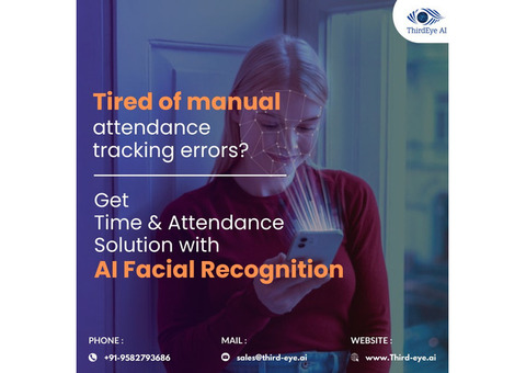 Get Time and Attendance Solution with AI Facial Recognition