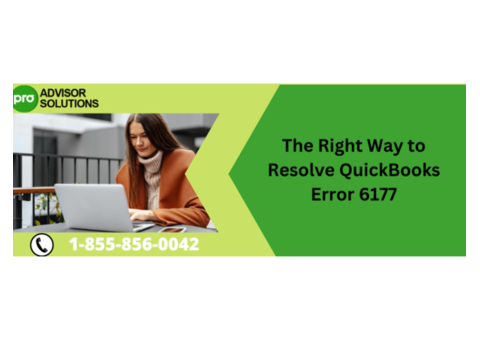 Step By Step Fix For Error Code 6177 in QuickBooks