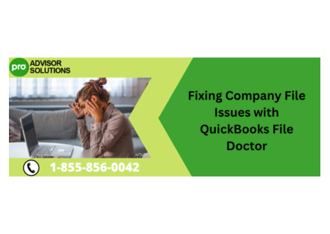 Learn How To Use QuickBooks File Doctor to fix issue