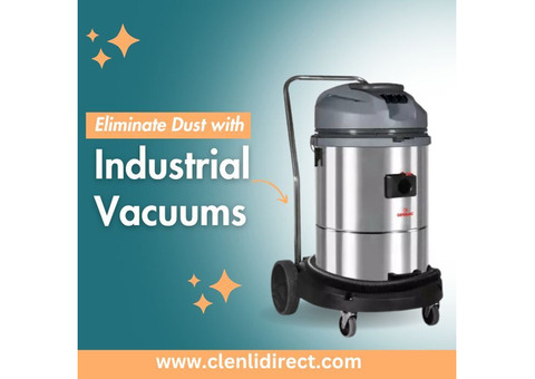 Steer clear of minute dust and debris with industrial vacuum cleaners