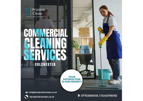 Commercial cleaning services in Colchester is our forte