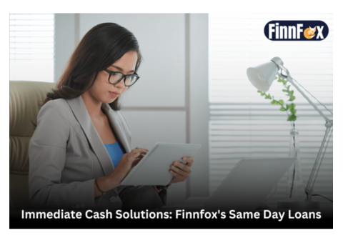 Immediate Same Day Emergency Cash Loans from Finnfox