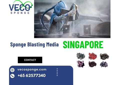 Sponge Blasting Media in Singapore | Eco-Friendly Cleaning Solutions