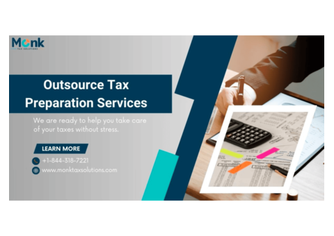 Outsource Tax Preparation Services | +1-844-318-7221 | Why Choose Us!