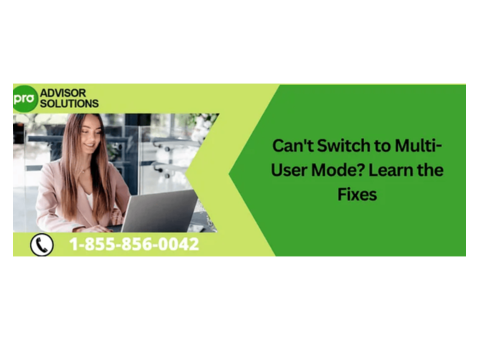 An Easy Guide To Fix Can't Switch to Multi-User Mode issue