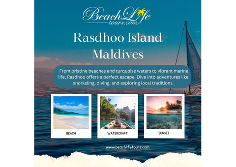 Rasdhoo Island Tour Package In Maldives