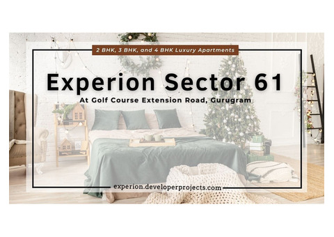 Experion Sector 61 Gurugram - At Golf Course Extension Road