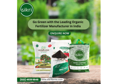 Go Green with the Leading Organic Fertilizer Manufacturer in India