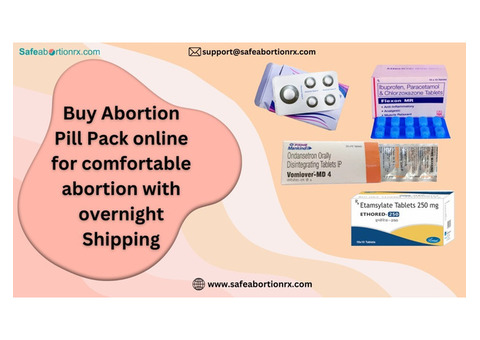 Buy Abortion Pill Pack online for comfortable abortion