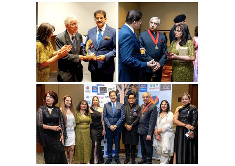 Sandeep Marwah Honored by Ishkama Global Change in London