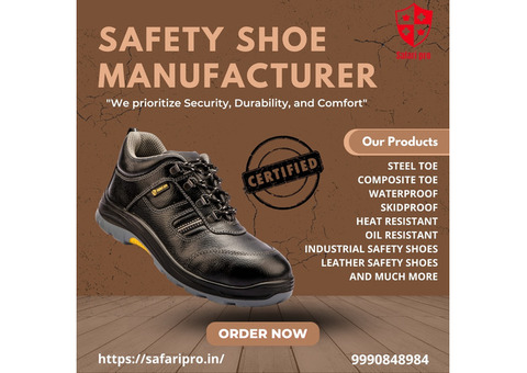 Safety Shoes Manufacturer In Noida | Safety Footwear Manufacturer