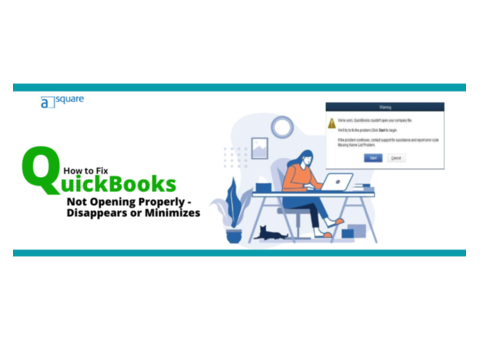 QuickBooks is Open But Does Not Show Up? Here's How to Fix It