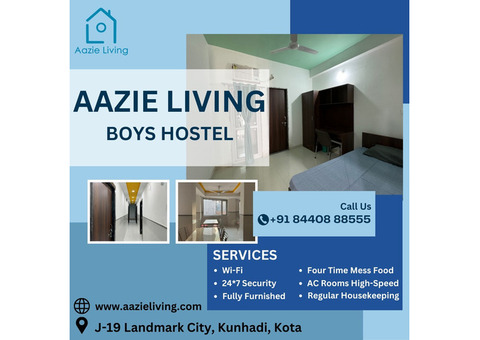 Best Boys Hostel in Kota Near Allen & Samyak Landmark City Kunadi