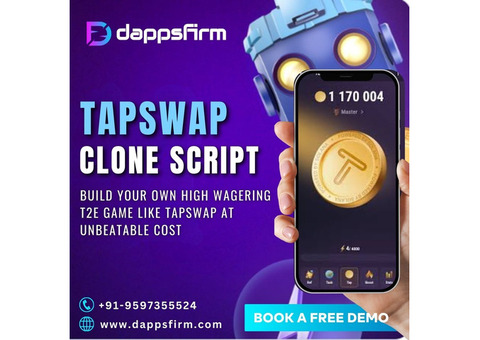 Launch a Crypto Game with Minimal Cost Using TapSwap Clone Script