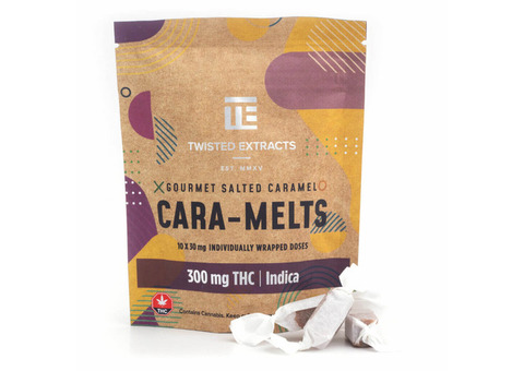 Twisted Extracts Salted Cara-Melts Indica (300mg THC)