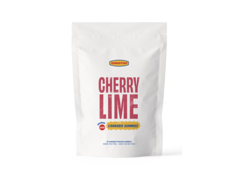 OneStop – Sour Cherry Lime THC Gummies