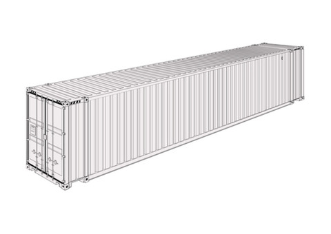 45ft high cube dry van containers | LOTUS Containers