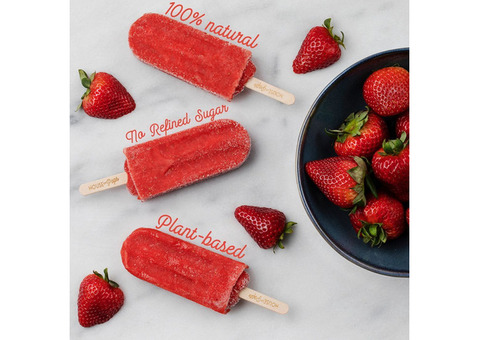 Order House of Pops’s Super Strawberry Ice Cream Pops