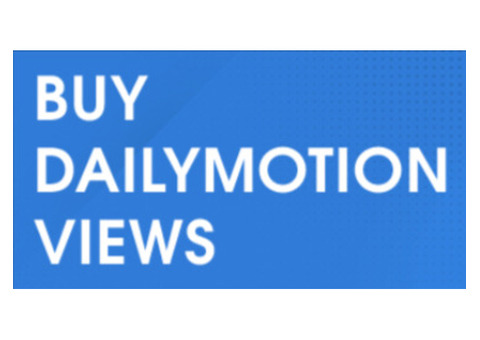 Buy Dailymotion Views With Instant Delivery online