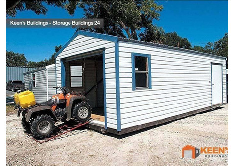 Portable Metal Buildings Storage Sheds | Keen's Buildings