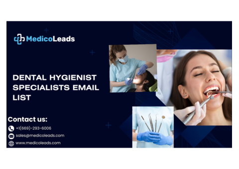 Buy Dental Hygienists Email List for Targeted Marketing