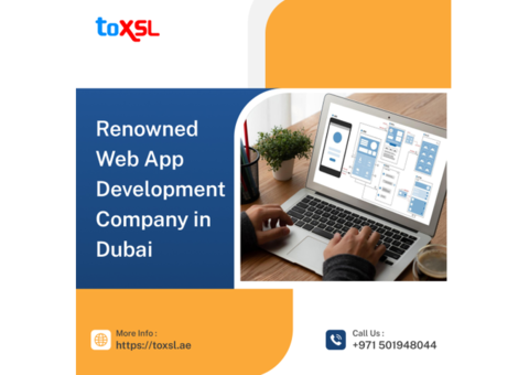 Outstanding Web App Development Company in UAE | ToXSL Technologies