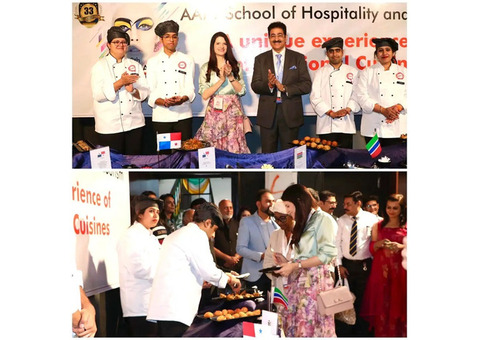 Global Fashion Week Noida 2024 Hosts Vibrant Food Festival at AAFT