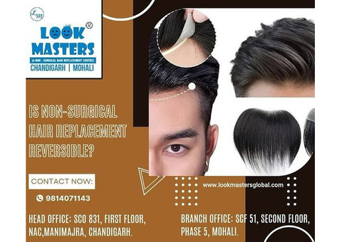 Look Masters Global: The Best Hair Patch Service in Chandigarh