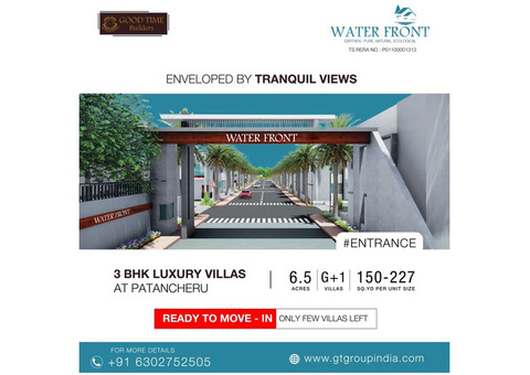 3BHK Villas near Patancheru | Good Time Builders